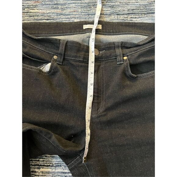Eileen Fisher black Stretch Jeans Denim Womens size 12 - Picture 8 of 8